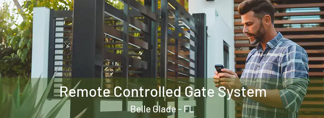  Remote Controlled Gate System Belle Glade - FL